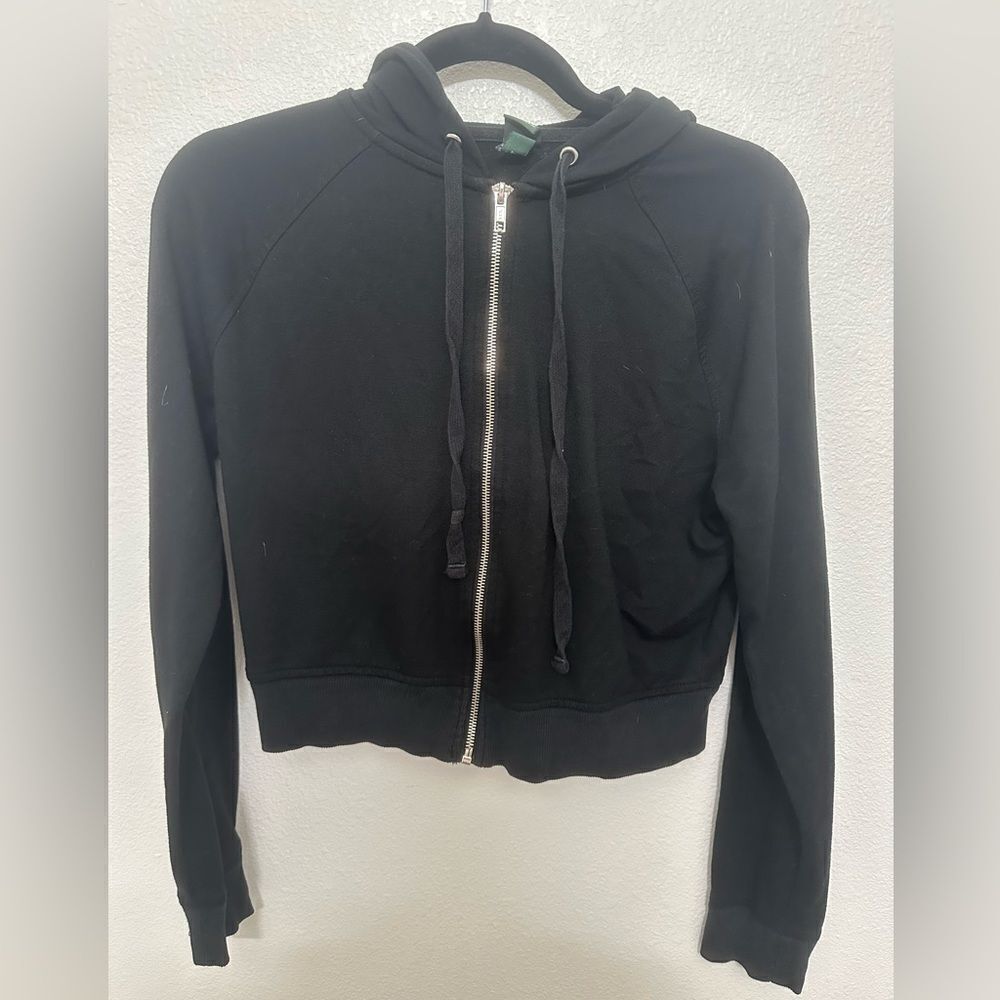 Black Zip Up Jacket